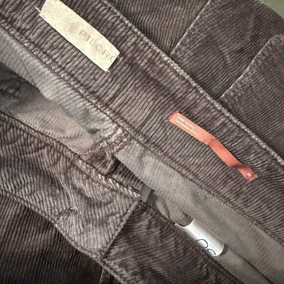 Anthropologie Pilcro Women's The Wanderer Pants Corduroy Cargo Utility 30 Brown - Picture 5 of 10